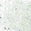 SuperDuo 5 x 2mm Tube 2.5" : Crystal - White-Lined