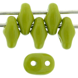 SuperDuo 5 x 2mm Tube 2.5" : Opaque Olive