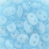SuperDuo 5 x 2mm : Milky Aquamarine