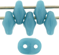 SuperDuo 5 x 2mm Tube 2.5" : Sleeping Beauty Turquoise