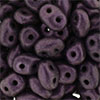 SuperDuo 5 x 2mm : Metallic Suede - Pink