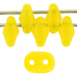 SuperDuo 5 x 2mm : Milky Yellow