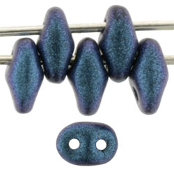 SuperDuo 5 x 2mm : Polychrome - Indigo Orchid