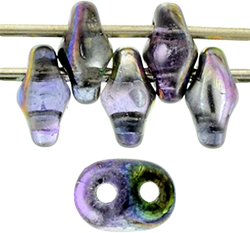 SuperDuo 5 x 2mm Tube 2.5" : Magic - Purple