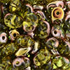 SuperDuo 5 x 2mm : Apollo - Olivine