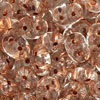 SuperDuo 5 x 2mm Tube 2.5" : Crystal - Copper-Lined