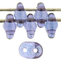 SuperDuo 5 x 2mm : Tanzanite - Vega