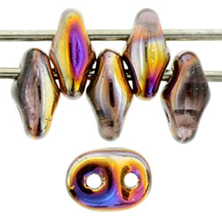 SuperDuo 5 x 2mm : Med Amethyst - Artemis