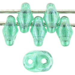 SuperDuo 5 x 2mm : Luster - Emerald