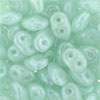 SuperDuo 5 x 2mm Tube 2.5" : Luster - Milky Peridot