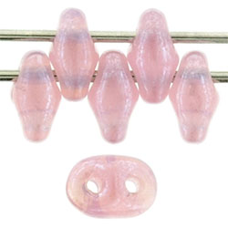 SuperDuo 5 x 2mm : Luster - Milky Pink