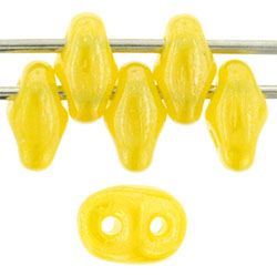 SuperDuo 5 x 2mm : Luster - Milky Yellow