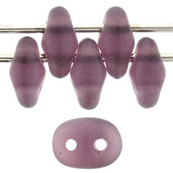 SuperDuo 5 x 2mm : Matte - Amethyst