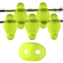 SuperDuo 5 x 2mm Tube 2.5" : Matte - Olivine