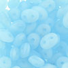 SuperDuo 5 x 2mm : Matte - Milky Aquamarine