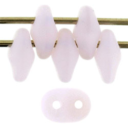 SuperDuo 5 x 2mm Tube 2.5" : Matte - Milky Soft Rosaline