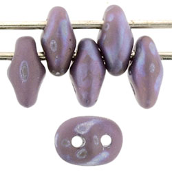 SuperDuo 5 x 2mm Tube 2.5" : Matte Nebula - Opaque Amethyst