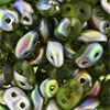 SuperDuo 5 x 2mm Tube 2.5" : Matte - Olivine - Vitral