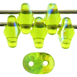 SuperDuo 5 x 2mm Tube 2.5" : Olivine AB