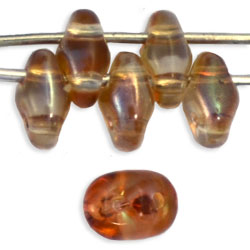 SuperDuo 5 x 2mm : Crystal - Celsian