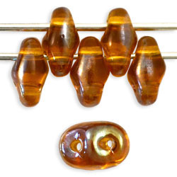 SuperDuo 5 x 2mm Tube 2.5" : Topaz - Celsian