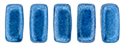 CzechMates Bricks 6 x 3mm : ColorTrends: Saturated Metallic Little Boy Blue