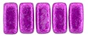 CzechMates Bricks 6 x 3mm : ColorTrends: Saturated Metallic Spring Crocus