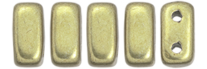 CzechMates Bricks 6 x 3mm : ColorTrends: Saturated Metallic Limelight