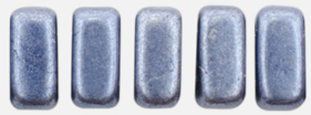 CzechMates Bricks 6 x 3mm : ColorTrends: Saturated Metallic Galaxy Blue