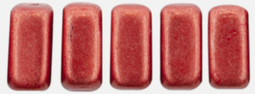 CzechMates Bricks 6 x 3mm : ColorTrends: Saturated Metallic Cranberry