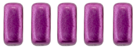 CzechMates Bricks 3/6mm : ColorTrends: Sueded Gold Fuchsia Red