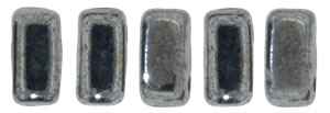 CzechMates Bricks 6 x 3mm : Hematite