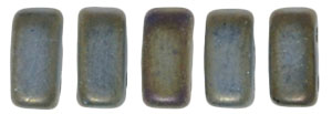 CzechMates Bricks 6 x 3mm : Matte - Iris - Brown