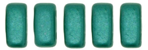 CzechMates Bricks 6 x 3mm : Pearl Coat - Teal