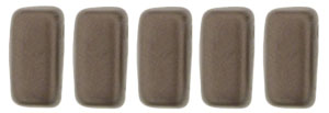 CzechMates Bricks 6 x 3mm : Pearl Coat - Bistre