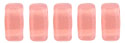 CzechMates Bricks 6 x 3mm : Milky Pink