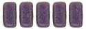 CzechMates Bricks 6 x 3mm : Metallic Suede - Pink