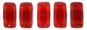 CzechMates Bricks 6 x 3mm : Siam Ruby