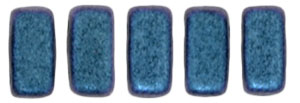 CzechMates Bricks 6 x 3mm : Polychrome - Indigo Orchid