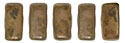 CzechMates Bricks 6 x 3mm : French Beige - Copper Picasso
