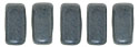 CzechMates Bricks 6 x 3mm : Matte - Hematite
