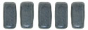 CzechMates Bricks 6 x 3mm : Matte - Hematite