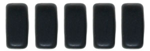 CzechMates Bricks 6 x 3mm : Matte - Jet