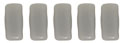 CzechMates Bricks 6 x 3mm : Matte - Ashen Gray