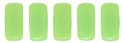 CzechMates Bricks 6 x 3mm : Matte - Honeydew