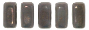 CzechMates Bricks 6 x 3mm : Ashen Gray - Moon Dust