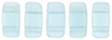 CzechMates Bricks 6 x 3mm : Sueded Gold Alexandrite