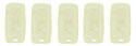 CzechMates Bricks 6 x 3mm : Luster - Opaque Champagne