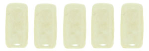 CzechMates Bricks 6 x 3mm : Luster - Opaque Champagne