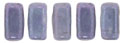 CzechMates Bricks 6 x 3mm : Luster - Opaque Amethyst